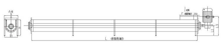 無軸螺旋輸送機